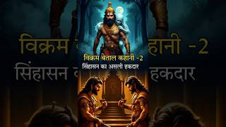 विक्रम बेताल 😱🔥Story 02 | Vikram Betal Ki Kahani | #vikrambetal #shorts #mythology  #betalpachisi