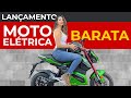 MOTO ELÉTRICA BARATA $0,02/KM | TESTEI A MOTO ELÉTRICA ZX DA WAYY | LANÇAMENTO