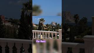 For Rent Calpe #costablancalife #villacostablanca #realestate #detachedhouse #beach #home