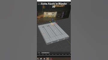 Create Game Assets in Blender 3D  | How to Model it. #3d #blender3d #gameassets