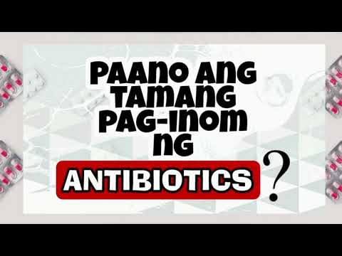 Video: Ang Mga Antibiotic Sa Mga Parmasya Ay Hindi Maipapadala Nang Walang Reseta Ng Doktor