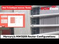 How to configure mercusys MW325R Router Configurations as an Access point for wifi business