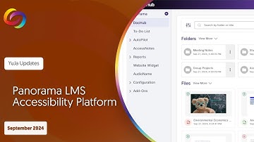 YuJa Panorama LMS Accessibility Platform: September 2024 Release