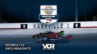 Race Highlights: Round 2 at Nashville | International IndyCar League - Season 31