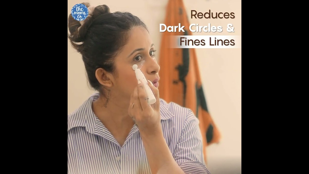 Natural Vita Rich Under Eye Cream | Roll Away Dark Circles | The Moms Co. 