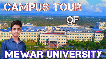 Mewar University | Campus tour of Mewar University 🏫.#mewaruniversity