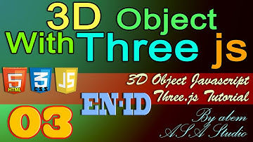3D Object With Three Js, 3, Understanding about Position and Rotation Camera, Javascript Tutorial