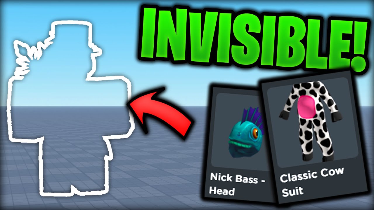 How To Make INVISIBLE Roblox Avatar Glitch! - *EASY* - YouTube