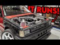 FIRST START Of Drift Truck V2! The Supercharged 1UZ SOUNDS INSANE!