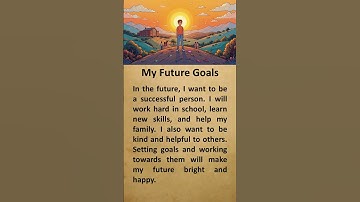 My Future Goals #shorts #english #englishmerl #englishreading #englishgrammar #education