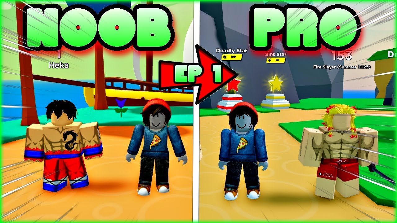 Noob to PRO with no Gamepasses in Anime Fighters Simulator | EP 1 - YouTube