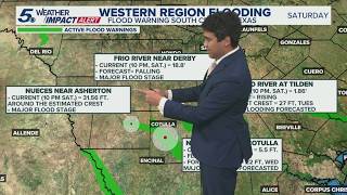 River levels continue to rise despite dry warm temperatures KENS 5 Weather Impact Forecast