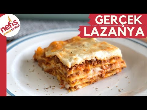 İtalyanlar Tarif Istedi ???????? Klasik İtalyan Lazanyası ???????????? Hamuru Dahil Her şey Ev Yapım
