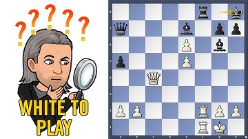 Chess puzzle of the week - White to play, Holliday - Hilton 4NCL