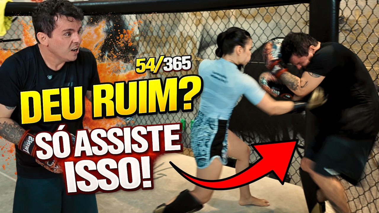 FIZ MMA PELA PRIMEIRA VEZ… E SAÍ NA MÃO COM UMA LUTADORA PROFISSIONAL!