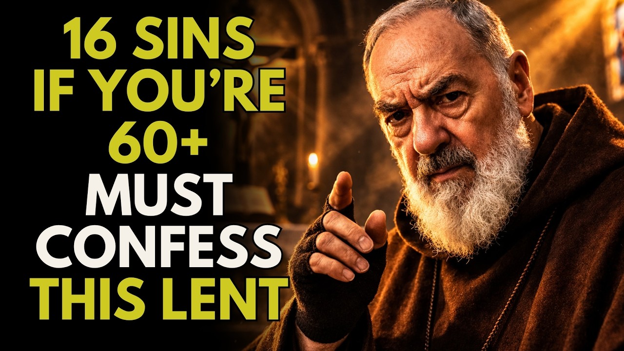 PADRE PIO: IF YOU’RE 60+, YOU MUST CONFESS THESE SINS BEFORE COMMUNION THIS LENT