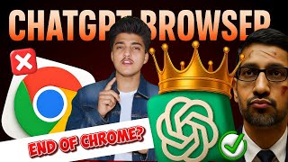 OpenAI Shocks Google 🔥 ChatGPT Browser Leak Reveals the End of Chrome