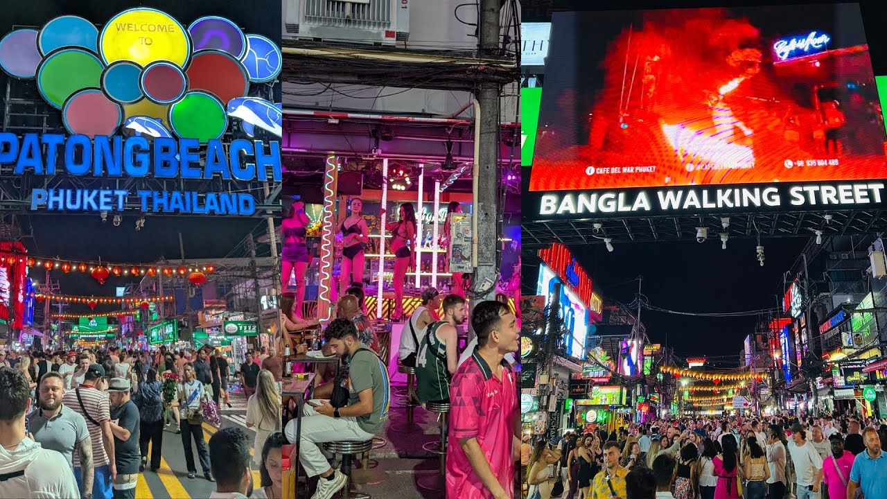 Bangla Walking Street Tour 🌃 | Phuket Nightlife Thailand 🇹🇭 | Solo Safar
