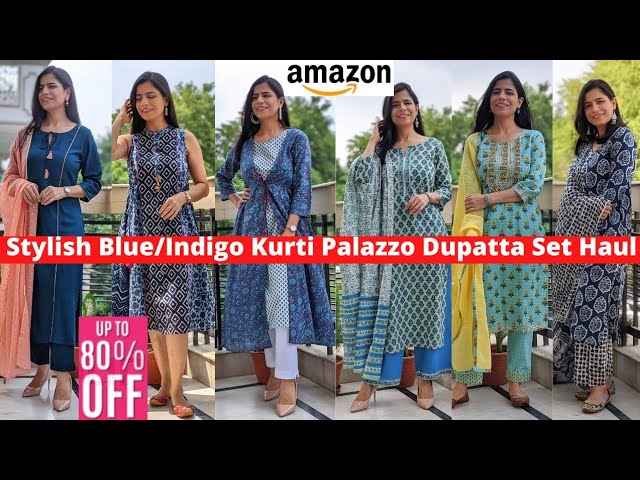 Indian Ethnic Women's Rehaa Jahota Indigo Cotton Kurta Set – THE INDIAN  ETHNIC CO.