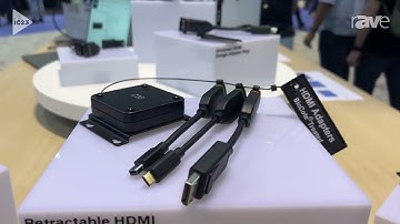 InfoComm 2023: C2G Debuts Retractable HDMI Dongle Adapter Ring at Legrand AV Booth