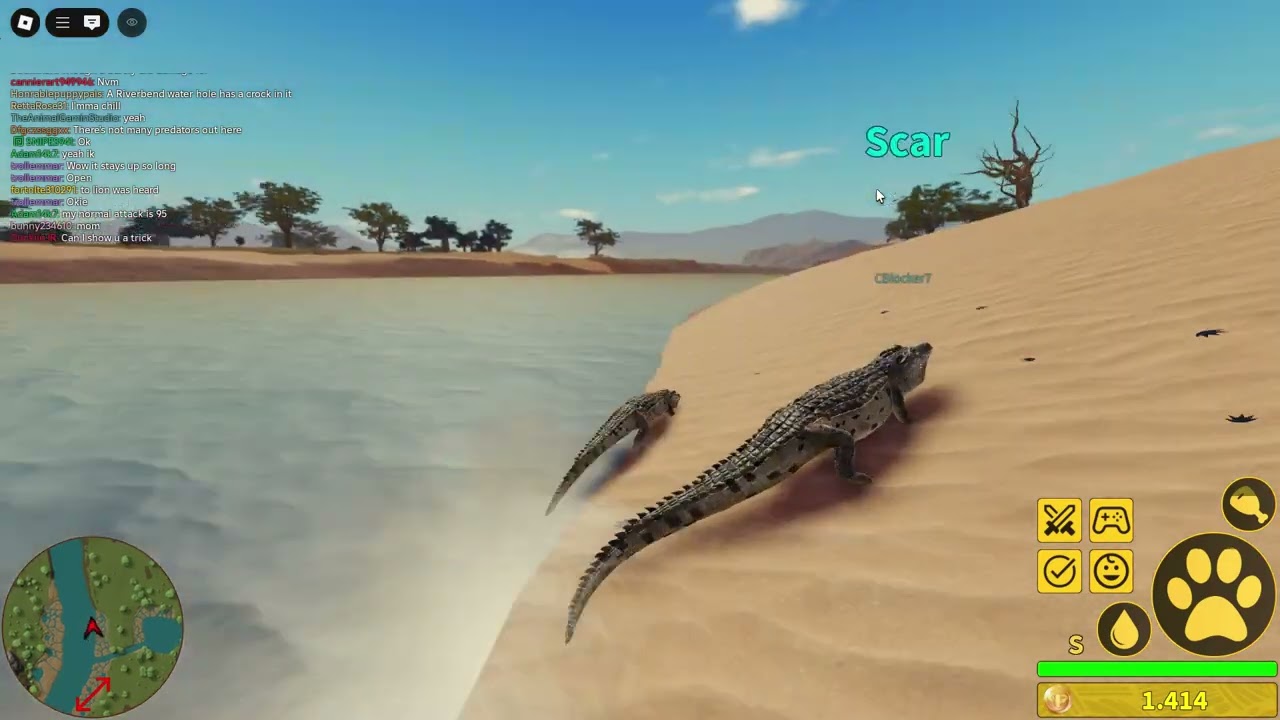 Savannah life ( showcase of new crocodile growth ! )