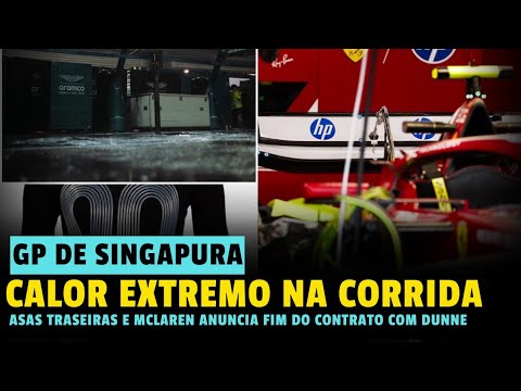 F1 2025 - Gp De Singapura - Asa Da Ferrari, Mclaren, Mercedes | Fia Alerta Calor Extremo | Formula 1