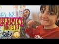 24 HORAS ESPOSADA A MI HERMANA | HACEMOS SLIME, COCINAMOS Y MÁS