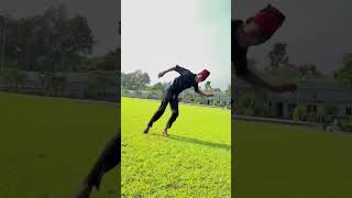 || Combo Side Flip 7 😱 Amazing Please in Dam Dam Airport || YouTube #shorts #indiaartist