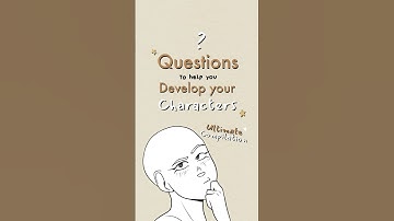 a compilation of questions to ask about your characters ✨#writing #drawing #oc #originalcharacter