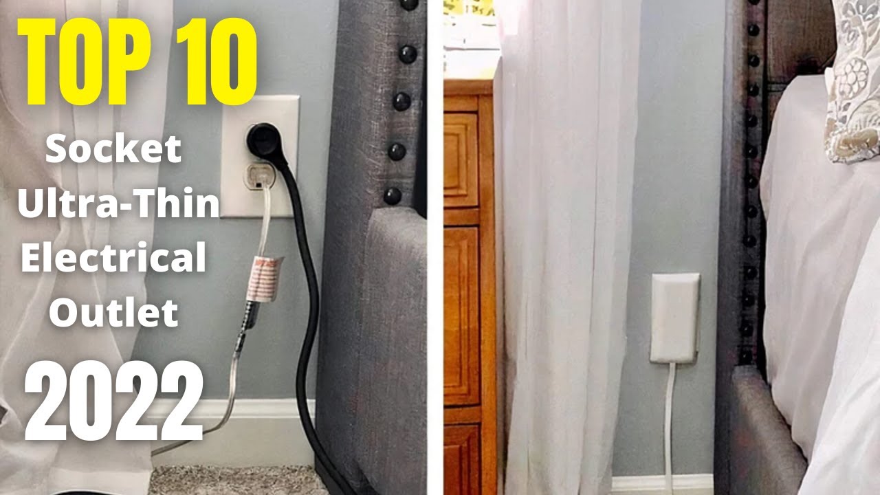 Top 10 Best Sleek Socket UltraThin Electrical Outlet Cover with 3