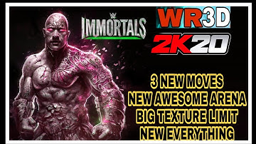 [WR3D 2K 20] MOD LAUNCHED NEW MOVES NEW AREAS AND LOT