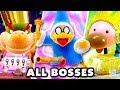 Yoshi's Crafted World - All Bosses! All Boss Challenges! No Damage!