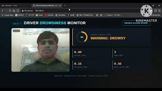 Drowsyness Detection By Esp32 Edge AI and Tiny ML
