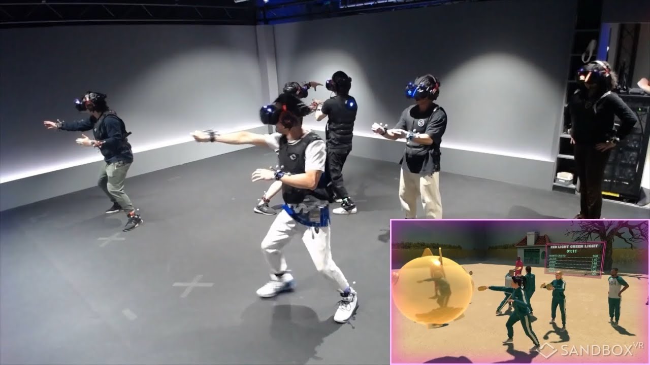 Squid Game Visuals | Sandbox VR Chicago - Lincoln Commons