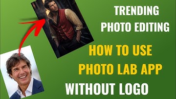 How To Edit Ai Photos With Ai Photo Lab App | Without App Logo | Trending Photo Lab App | English