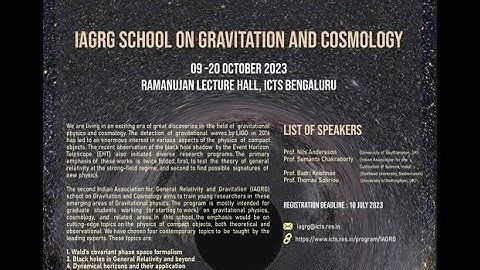 Wald’s Covariant Phase Space Formalism (Lecture 5) by Sudipta Sarkar