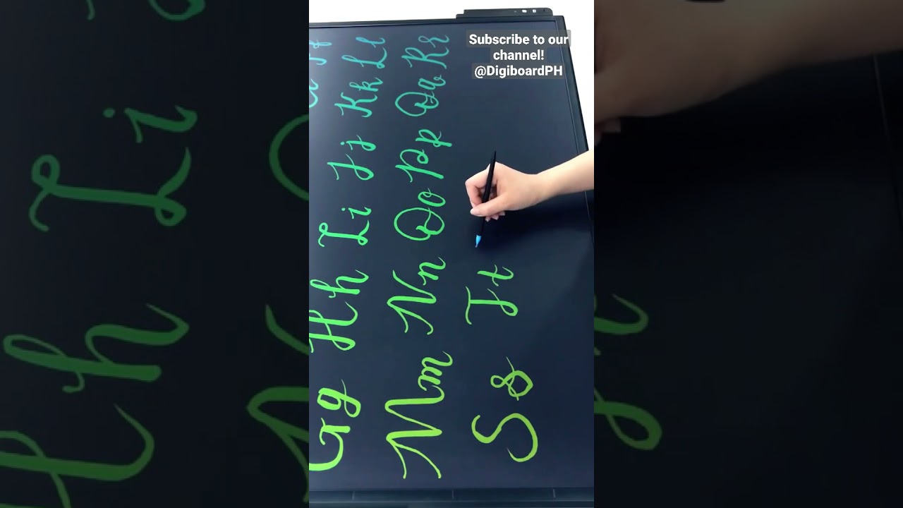 Calligraphy on Digiboard | LCD Creative Writing Board