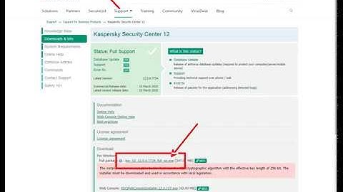 How to upgrade Kaspersky Security Center to version 12