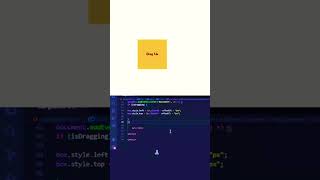 How to Make a Draggable Div in React JS 🔥 | Simple React Tutorial #shorts #coding #reactjs #sithub