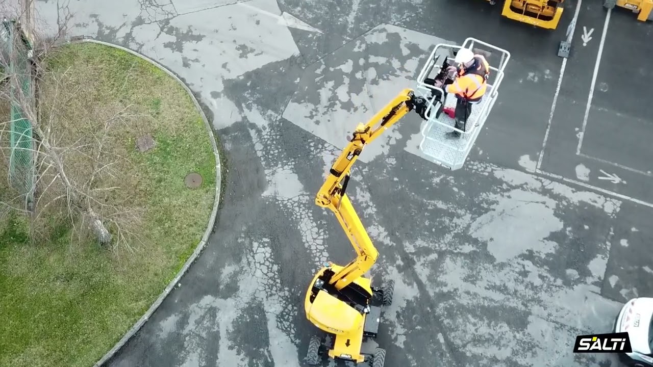 Nouvelle nacelle articulée 16m électrique tout terrain 160 ATJ e