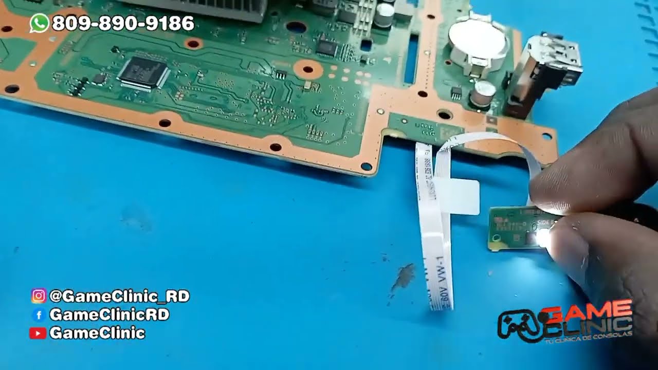 PS4 Slim SAF-006, white light error and no image, Solved ✓ - YouTube