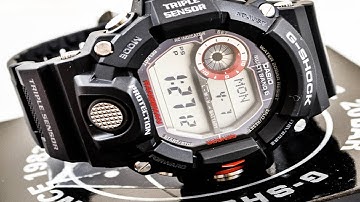 Casio GSHOCK Rangeman GW9400-1 REVIEW | How To Set Time | LIGHT DISPLAY