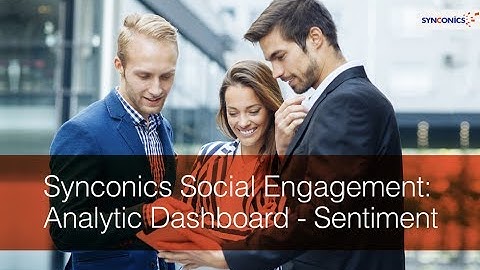 4/8 Synconics Social Engagement: Sentiment under Analytic Dashboard | OdooERP | #Synconics