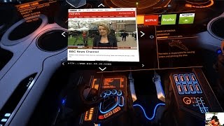 Browsing and Playing Videos inside a VR Game - Introducing V for VR