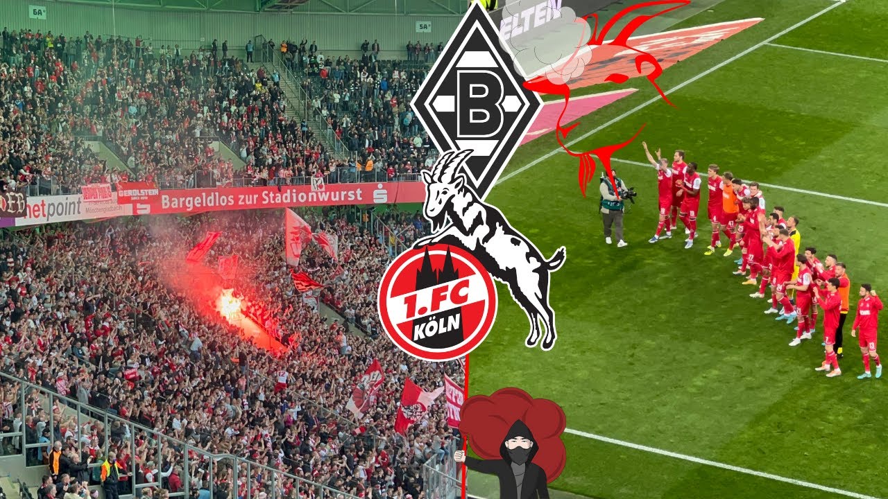 KÖLN ULTRAS UBERNEHMEN BORUSSIA PARK IM RHEIN DERBYSIEGER l Gladbach - FC Köln (1-3) l Bundesliga