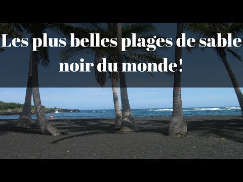 Vidéo: Les meilleures plages de sable noir du monde