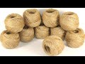 3 ИДЕИ поделок к ПАСХЕ из ДЖУТА своими руками / Jute craft ideas