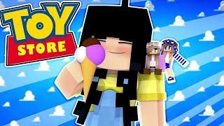 KIDS BREAK INTO THE TOYSTORE!! w/Little Carly and Little Kelly (Minecraft Roleplay)