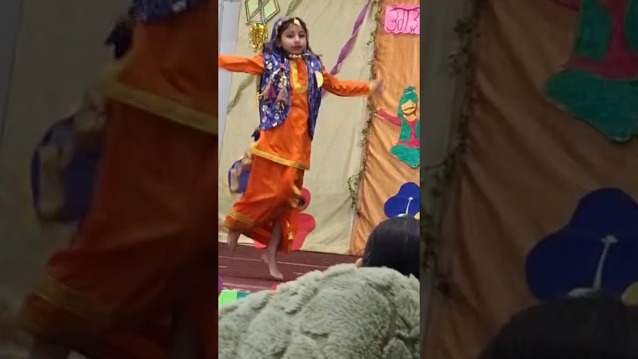 My Daughter Performing in Bhangra Competition 