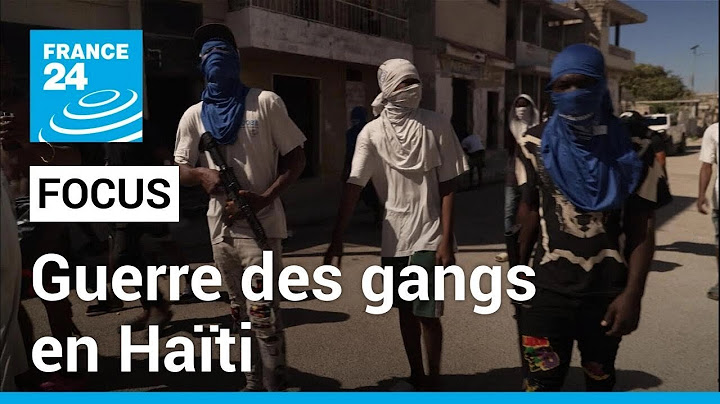Guerre des gangs en Haïti : la capitale aux mains de bandes armées • FRANCE 24
